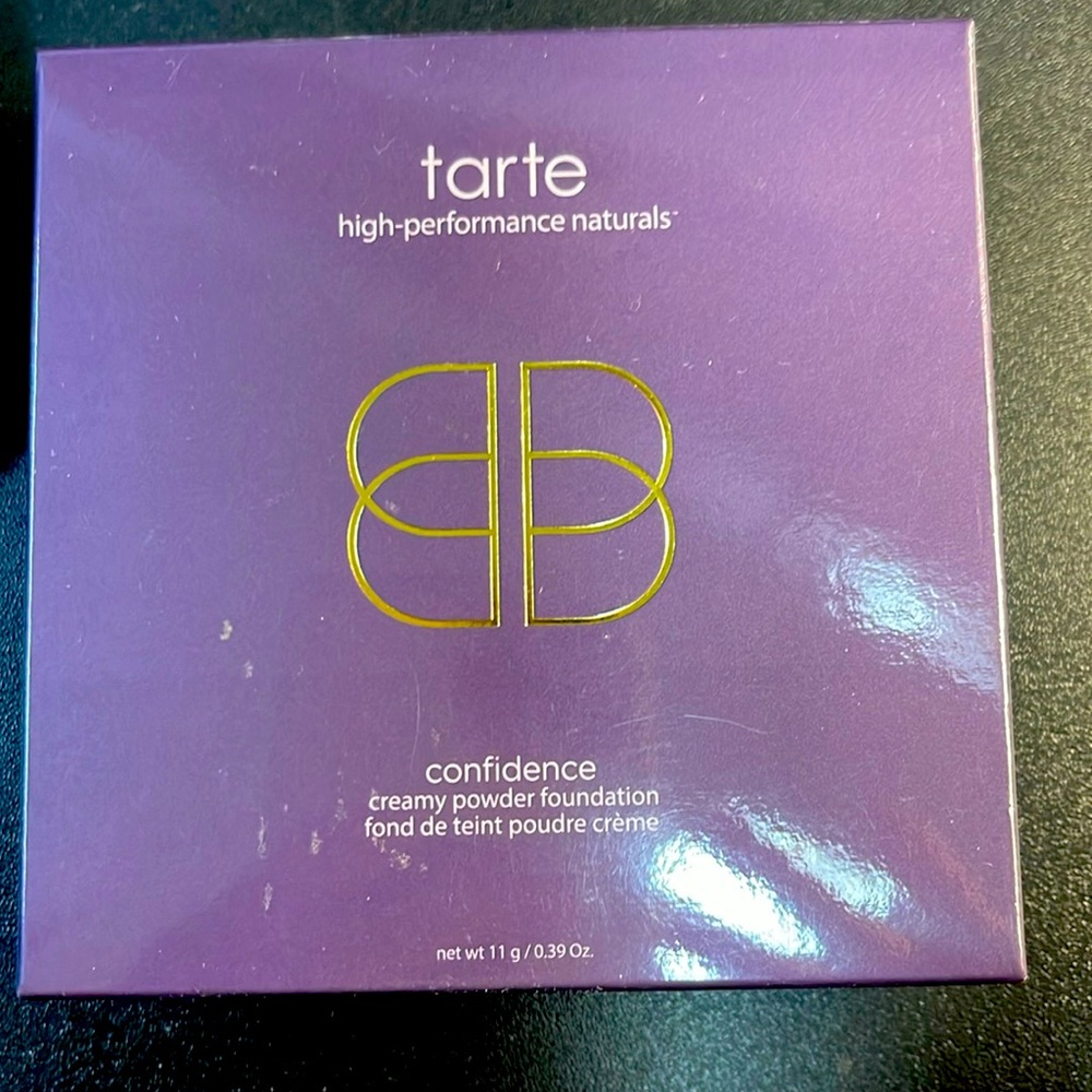 Tarte Confidence Creamy Powder Foundation In Medium-Tan Honey